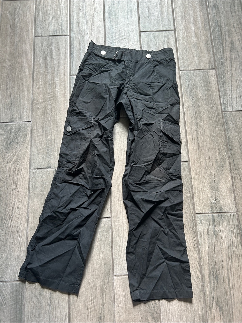 Jean Paul Gaultier Black Women's Cargo Pants